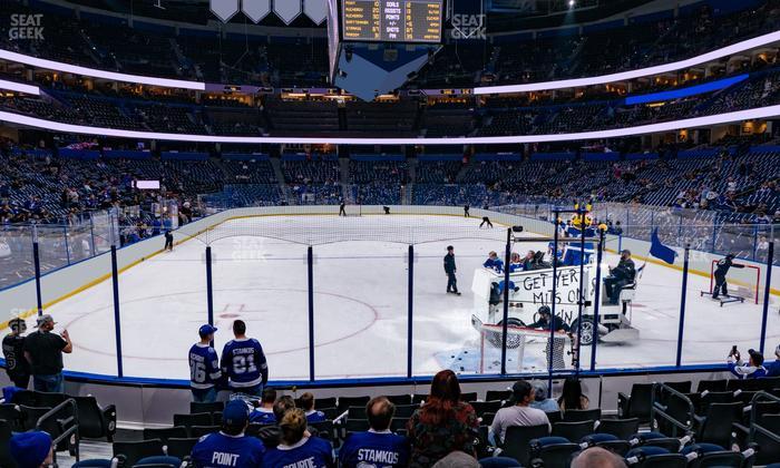 Benchmark International Arena - Section 124 Seat View