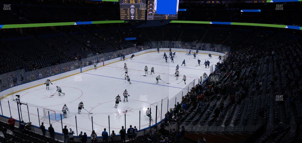 Benchmark International Arena - Section 206 Seat View