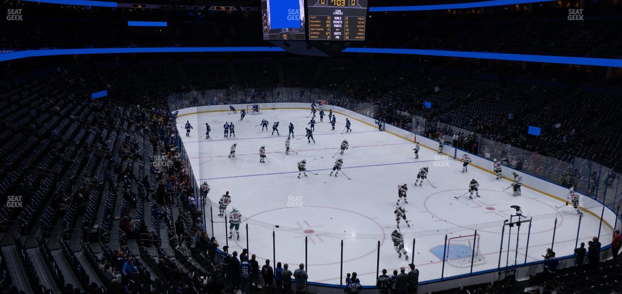 Benchmark International Arena - Section 210 Seat View