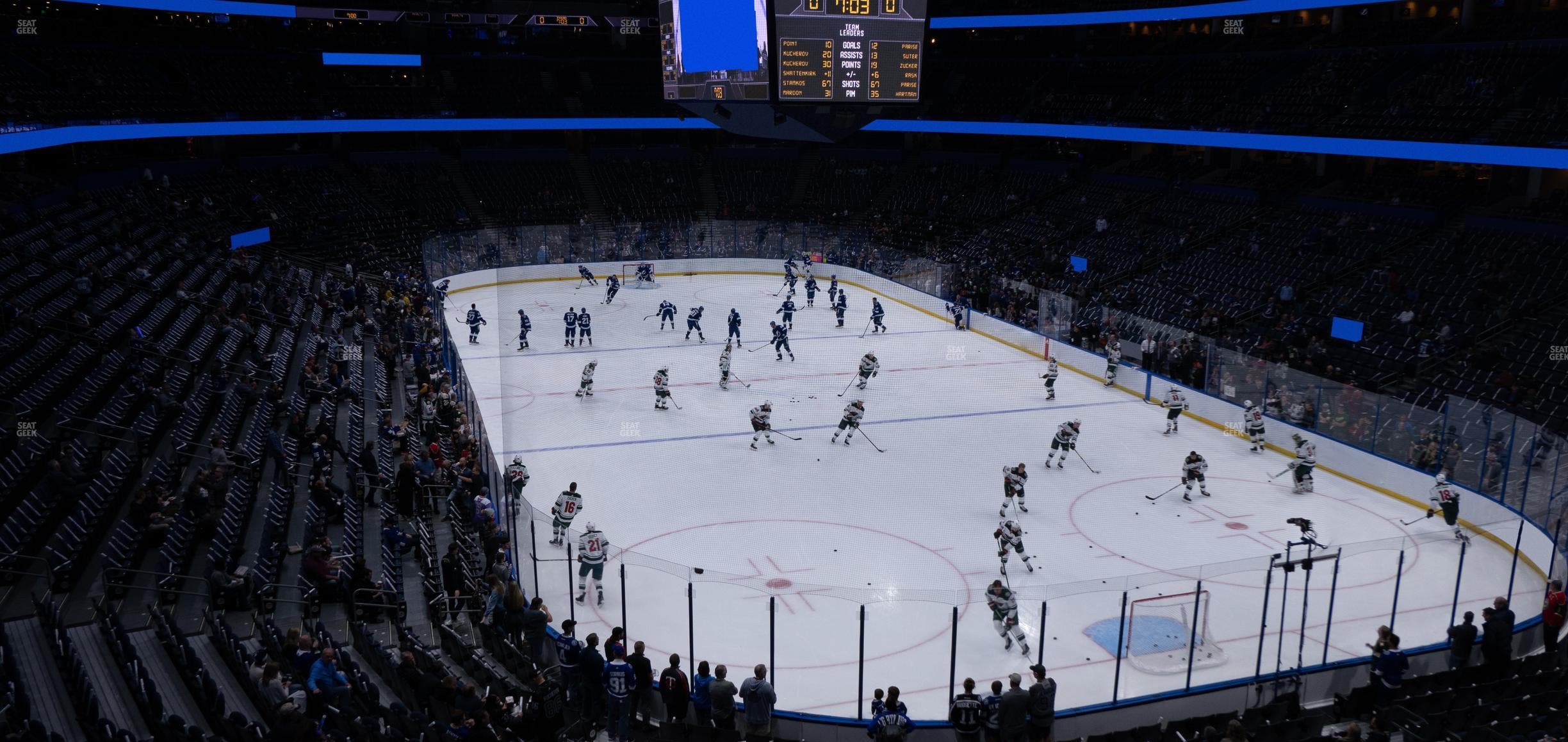 Benchmark International Arena - Section 210 Seat View
