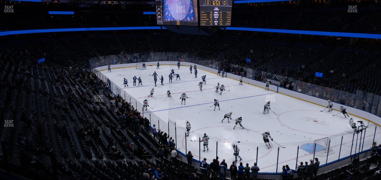 Benchmark International Arena - Section 211 Seat View