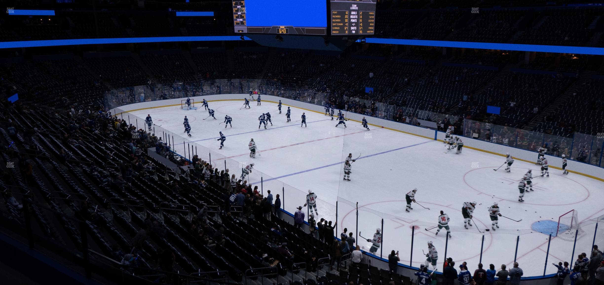 Benchmark International Arena - Section 212 Seat View
