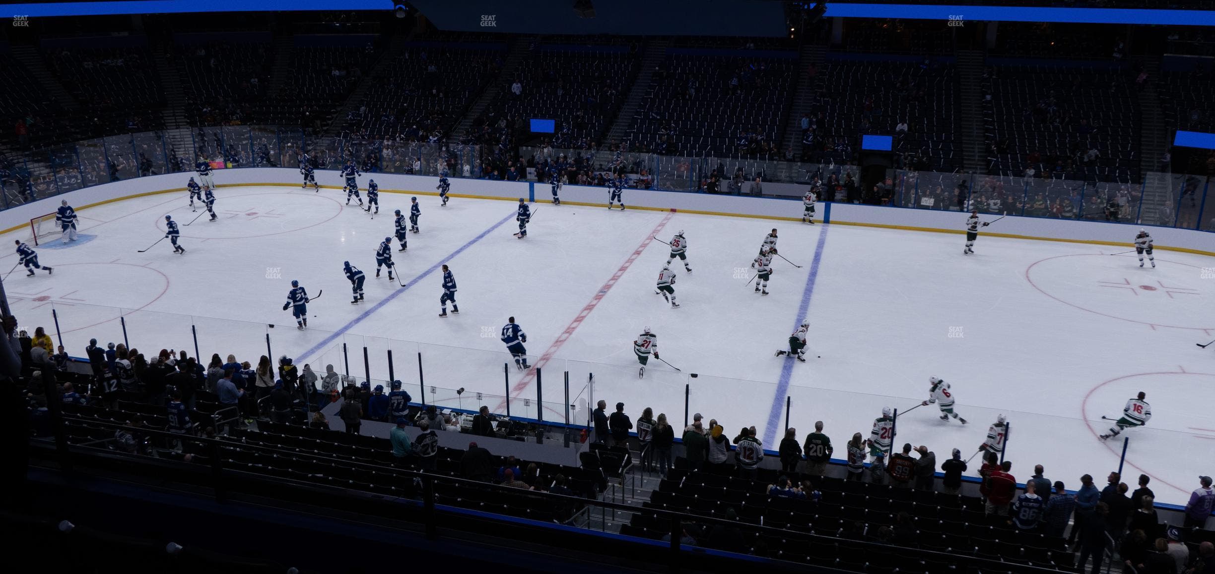 Benchmark International Arena - Section 215 Seat View