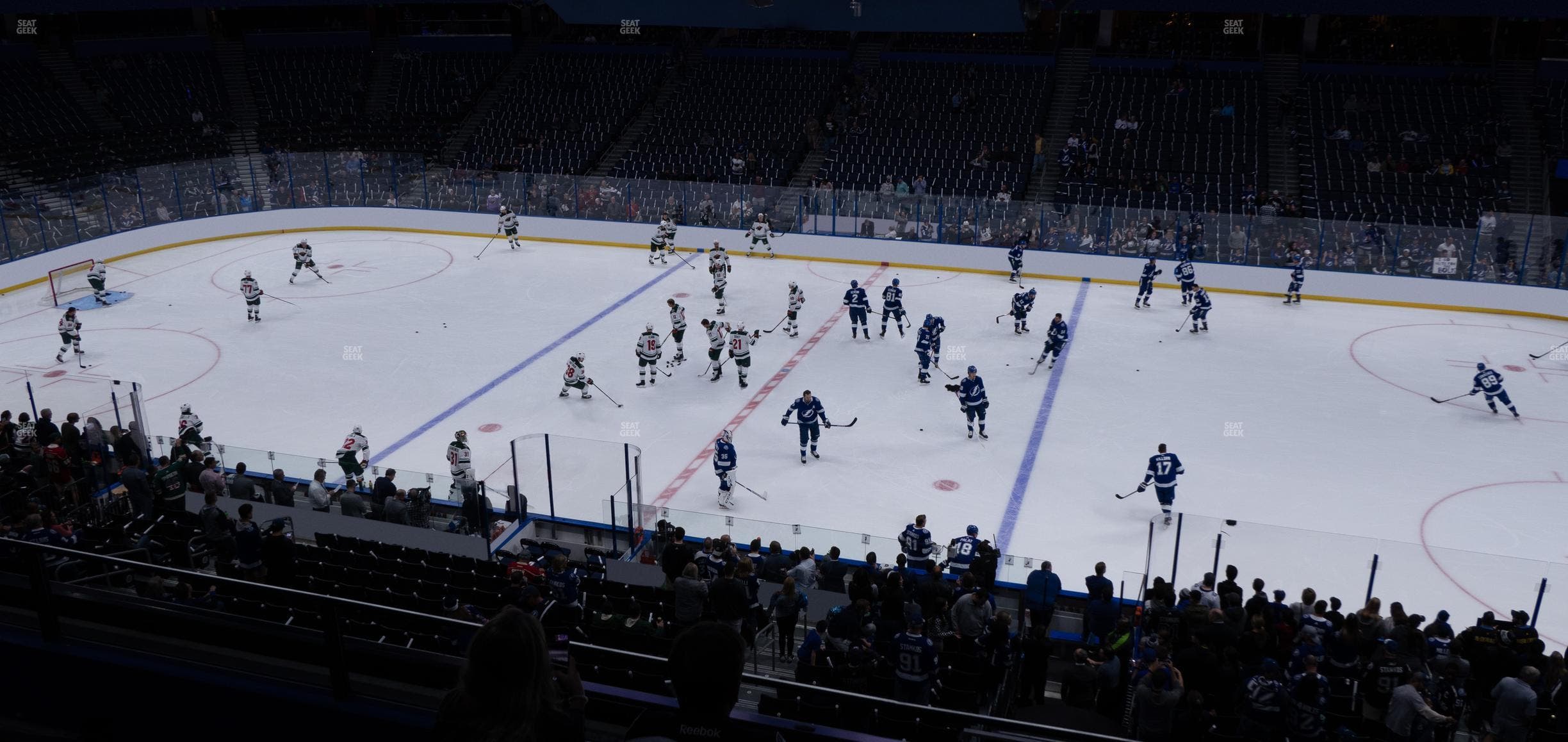 Benchmark International Arena - Section 230 Seat View
