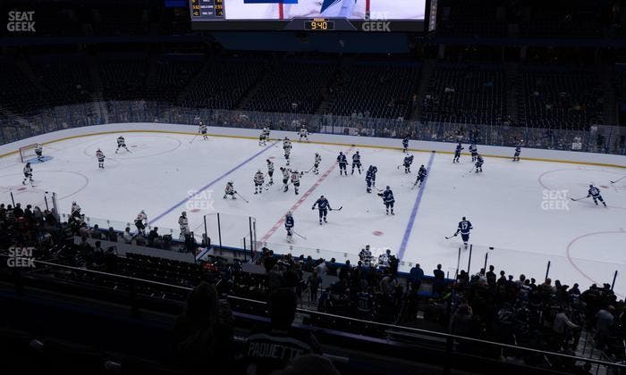 Benchmark International Arena - Section 230 Seat View