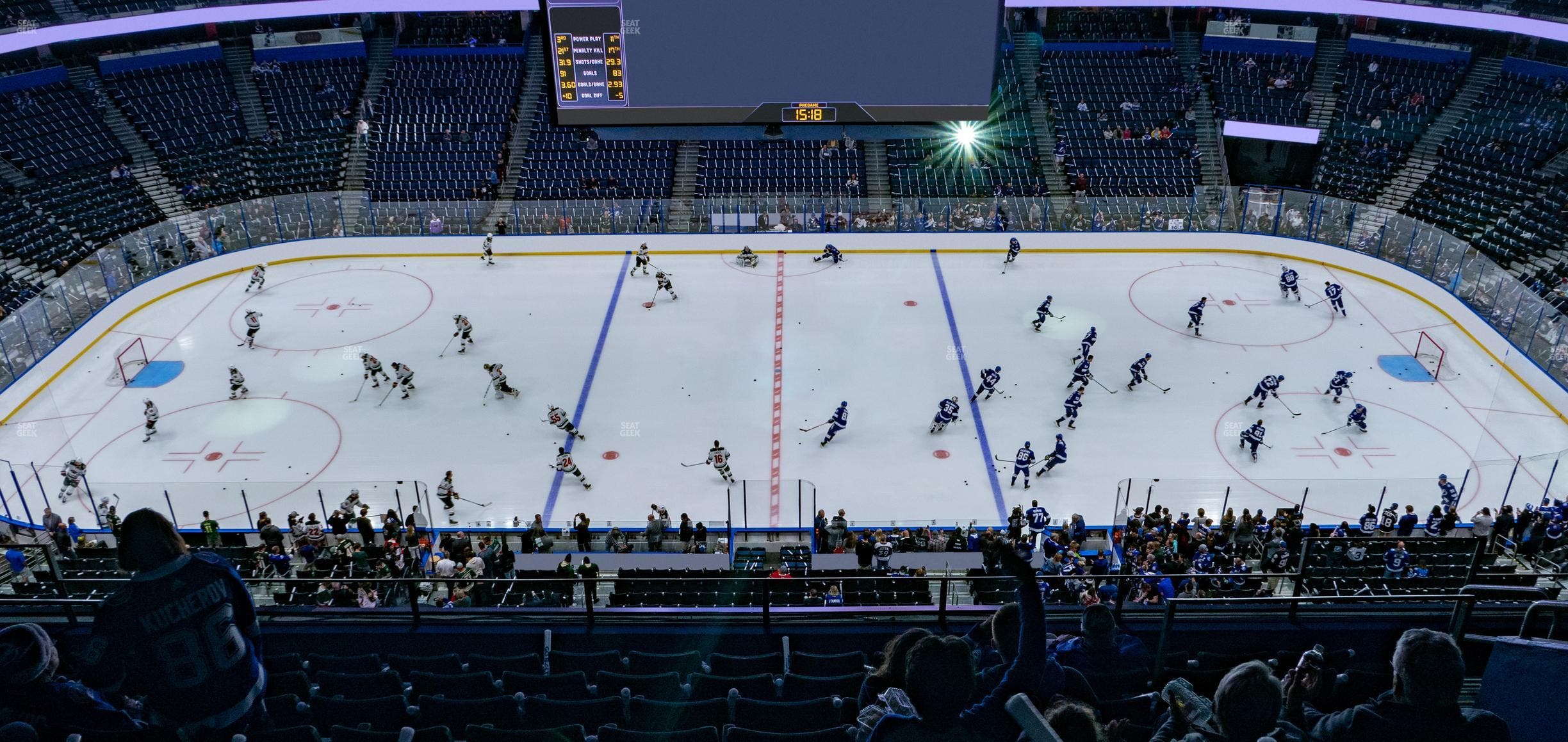 Benchmark International Arena - Section 301 Seat View