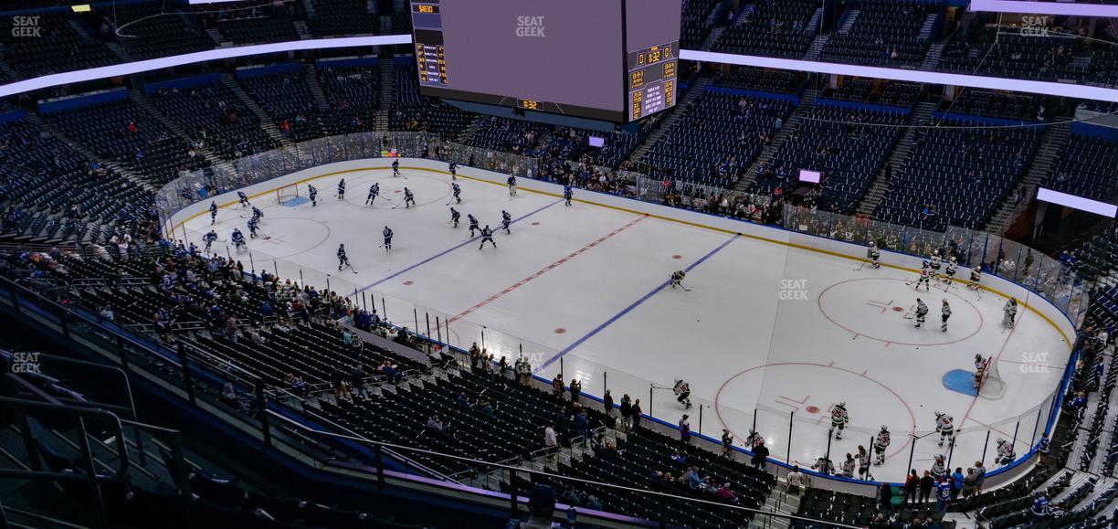 Benchmark International Arena - Section 313 Seat View