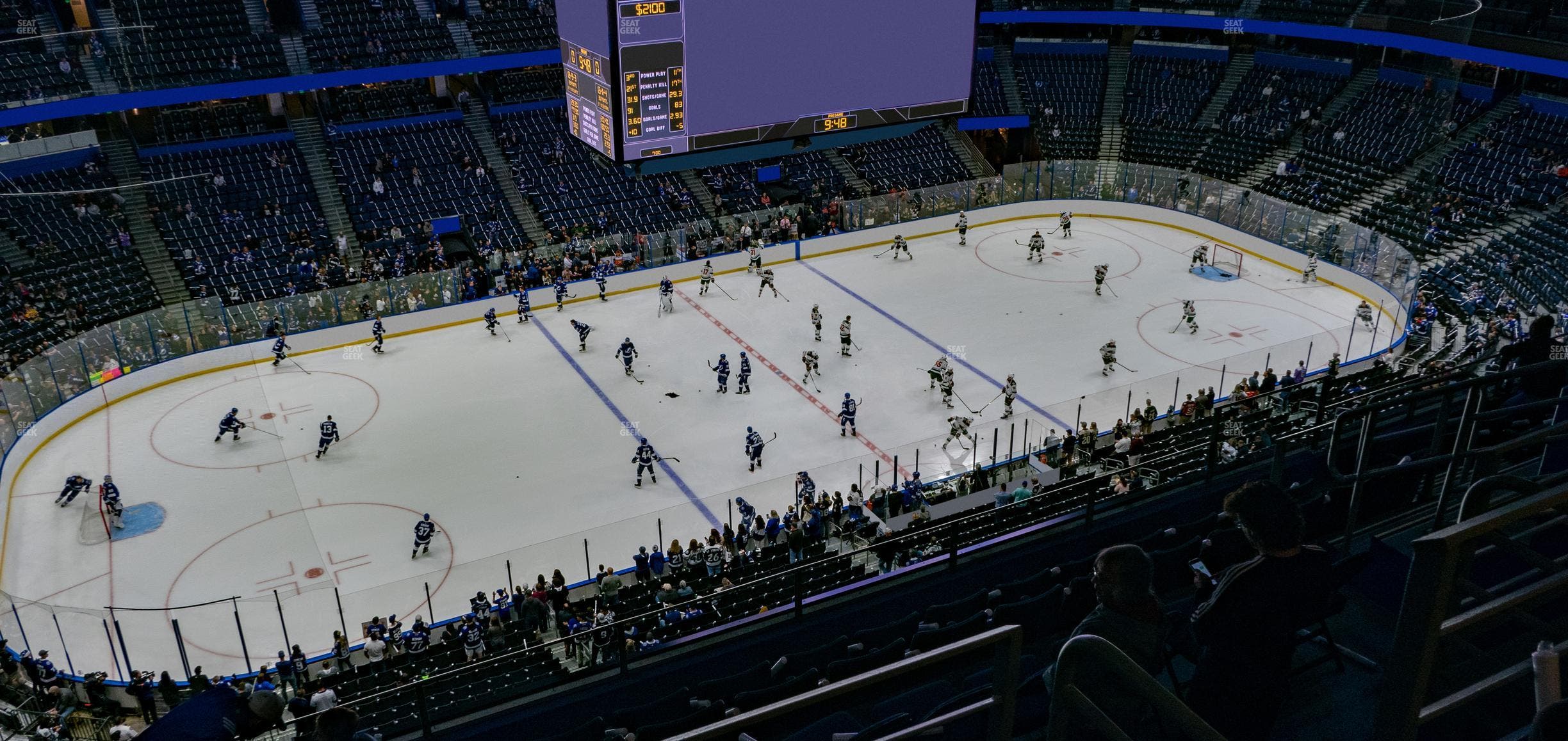 Benchmark International Arena - Section 318 Seat View