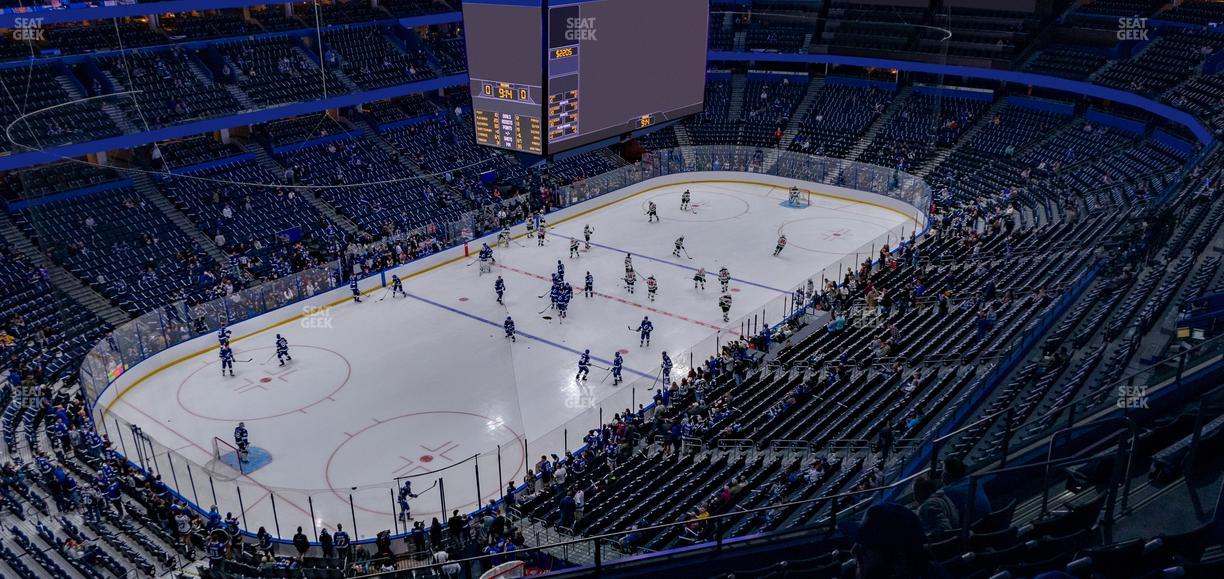 Benchmark International Arena - Section 320 Seat View