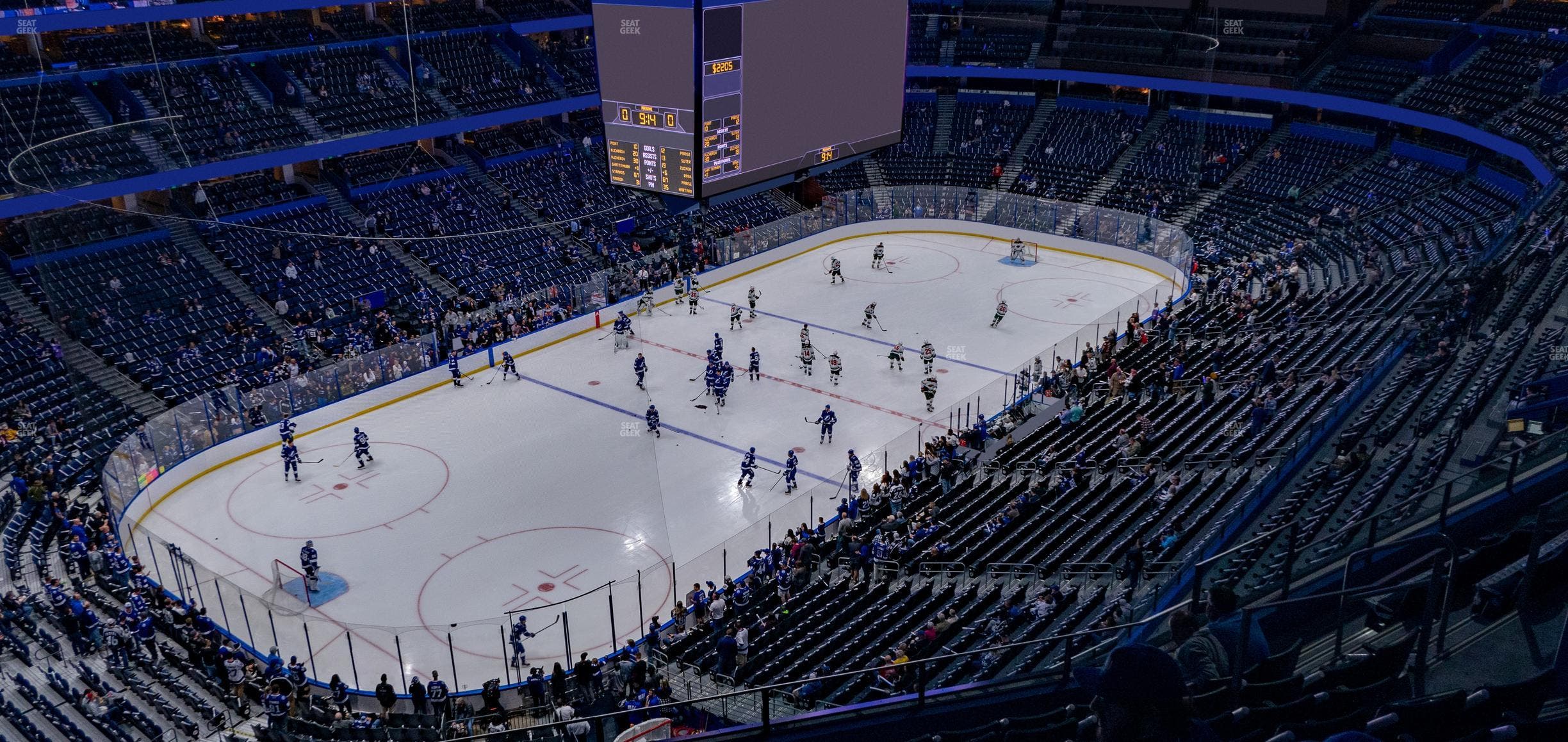 Benchmark International Arena - Section 320 Seat View
