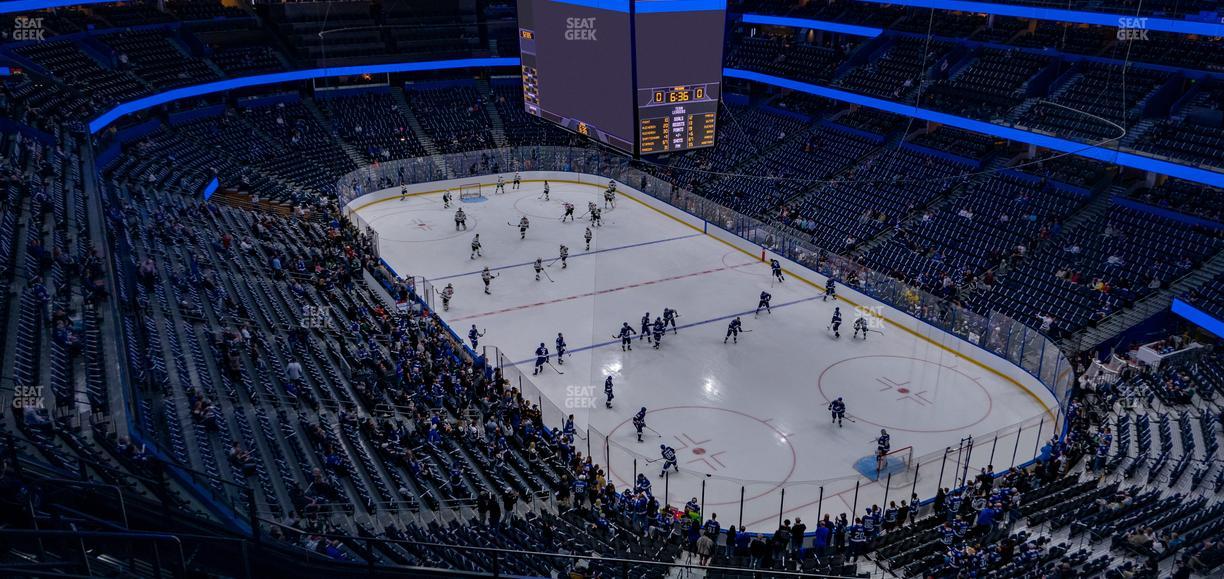 Benchmark International Arena - Section 326 Seat View