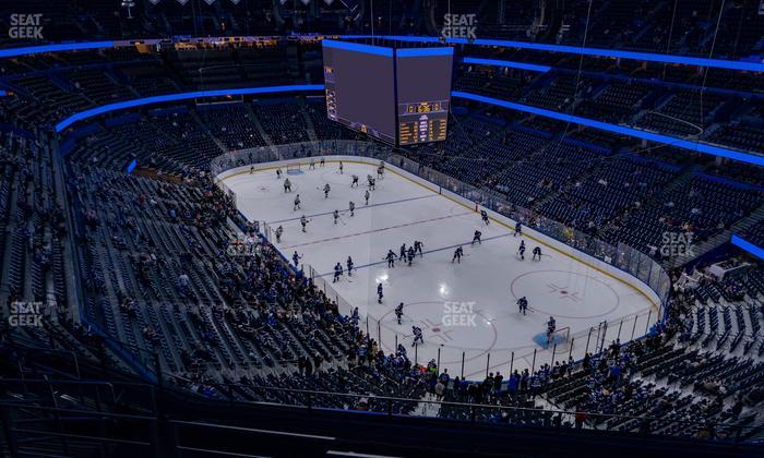 Benchmark International Arena - Section 326 Seat View