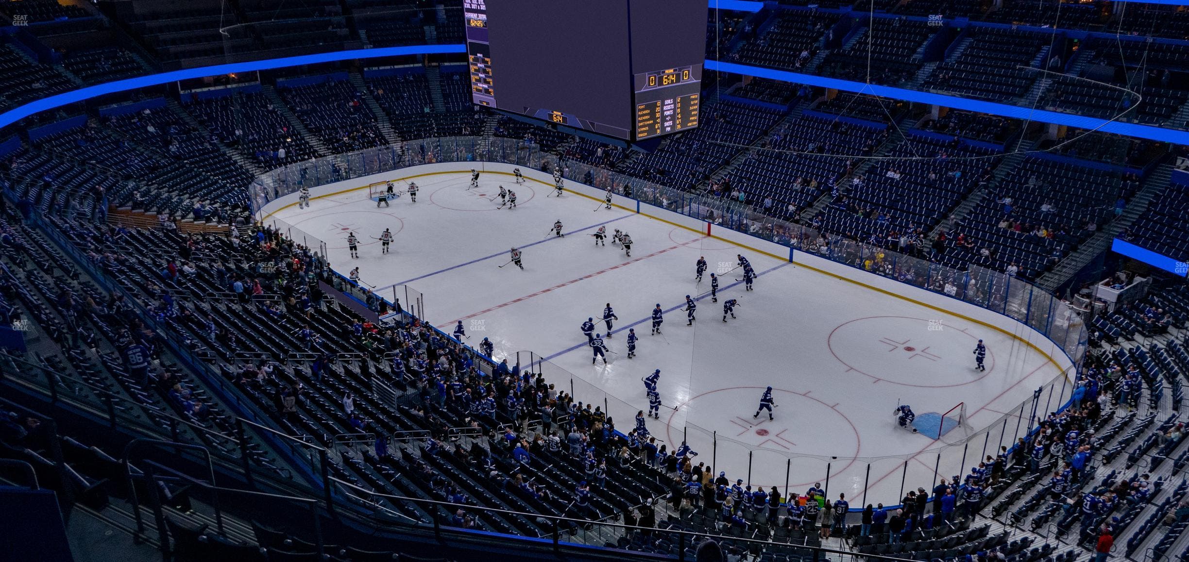 Benchmark International Arena - Section 327 Seat View