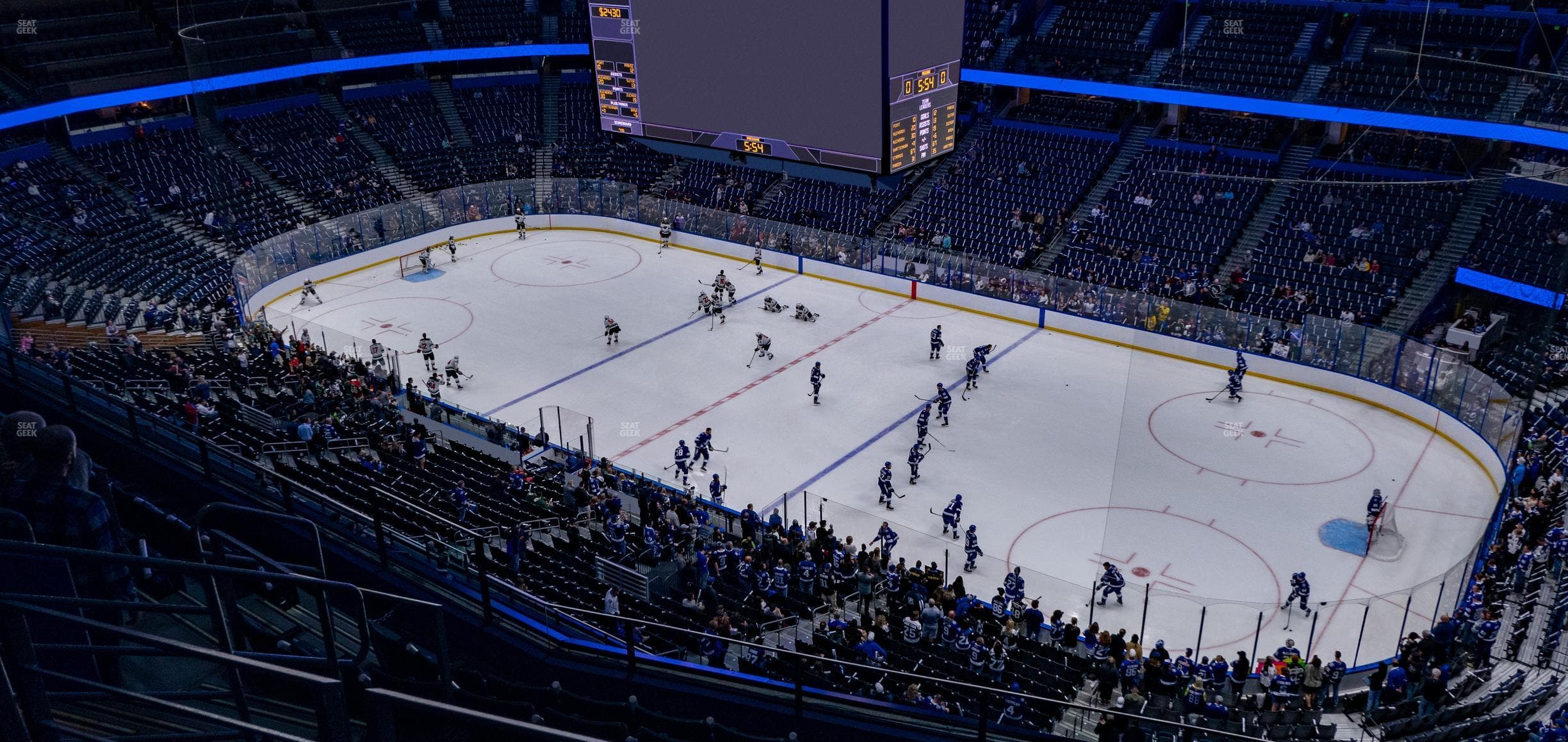 Benchmark International Arena - Section 328 Seat View