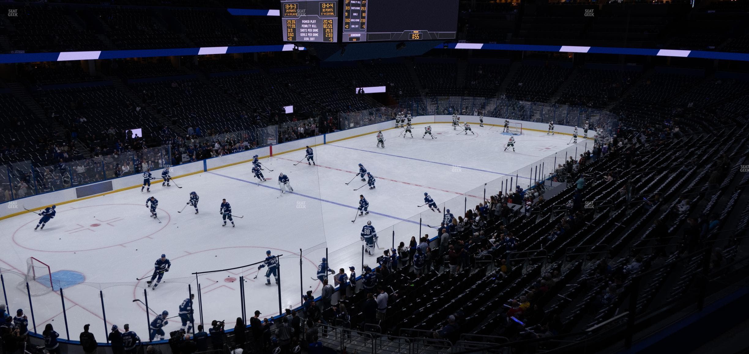 Benchmark International Arena - Section Club 1 Seat View