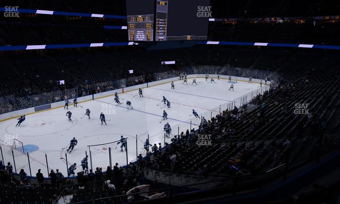 Benchmark International Arena - Section Club 1 Seat View