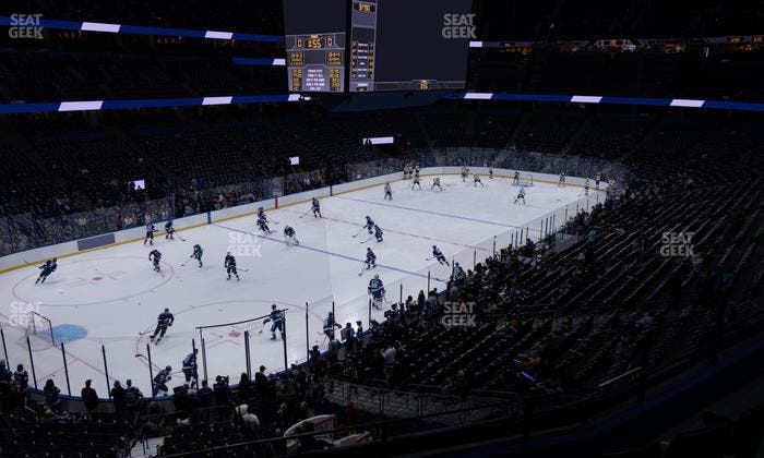 Benchmark International Arena - Section Club 1 Seat View