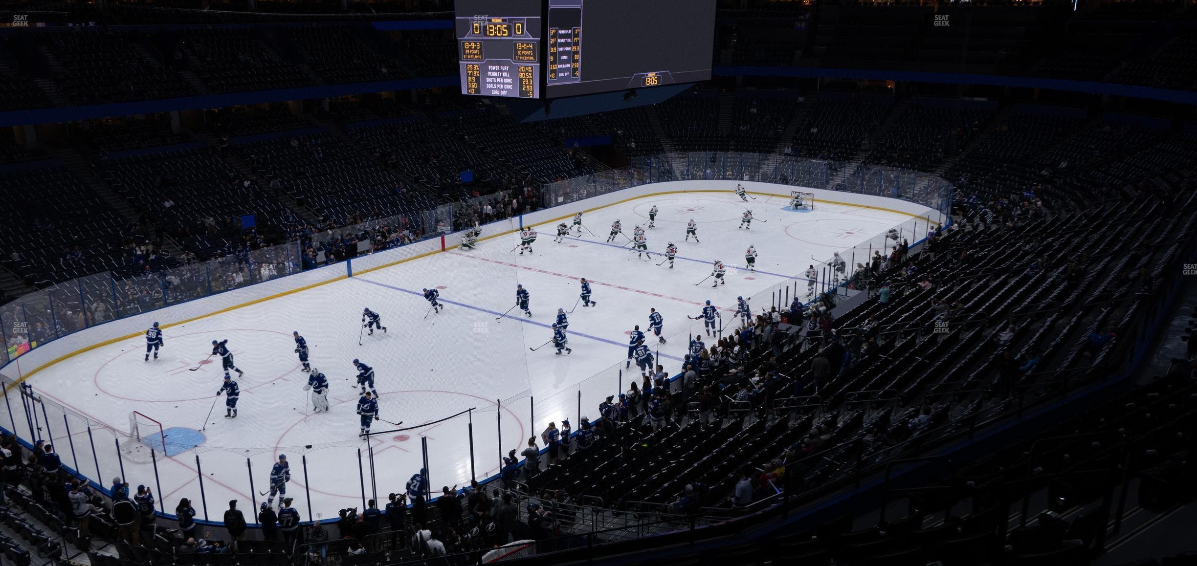 Benchmark International Arena - Section Club 10 Seat View