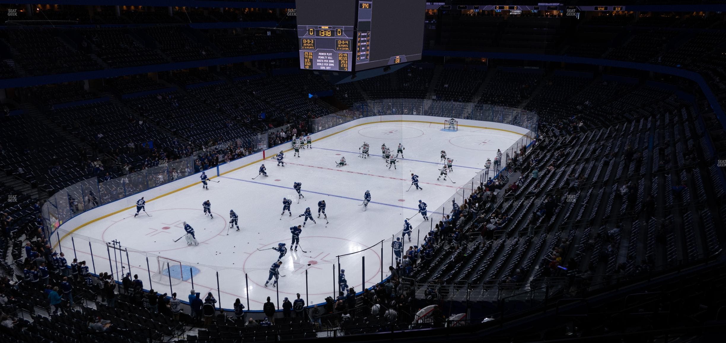 Benchmark International Arena - Section Club 11 Seat View
