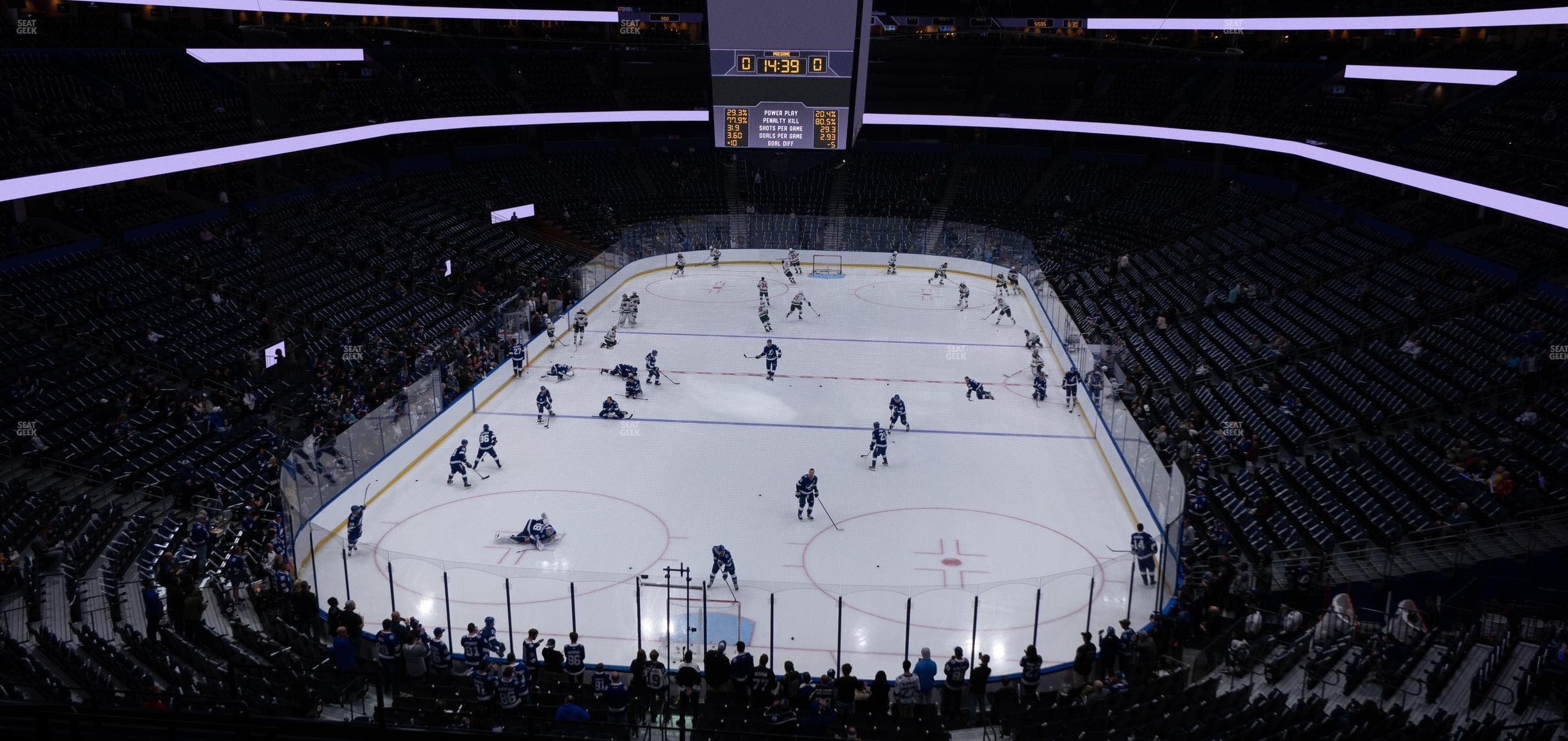 Benchmark International Arena - Section Club 13 Seat View