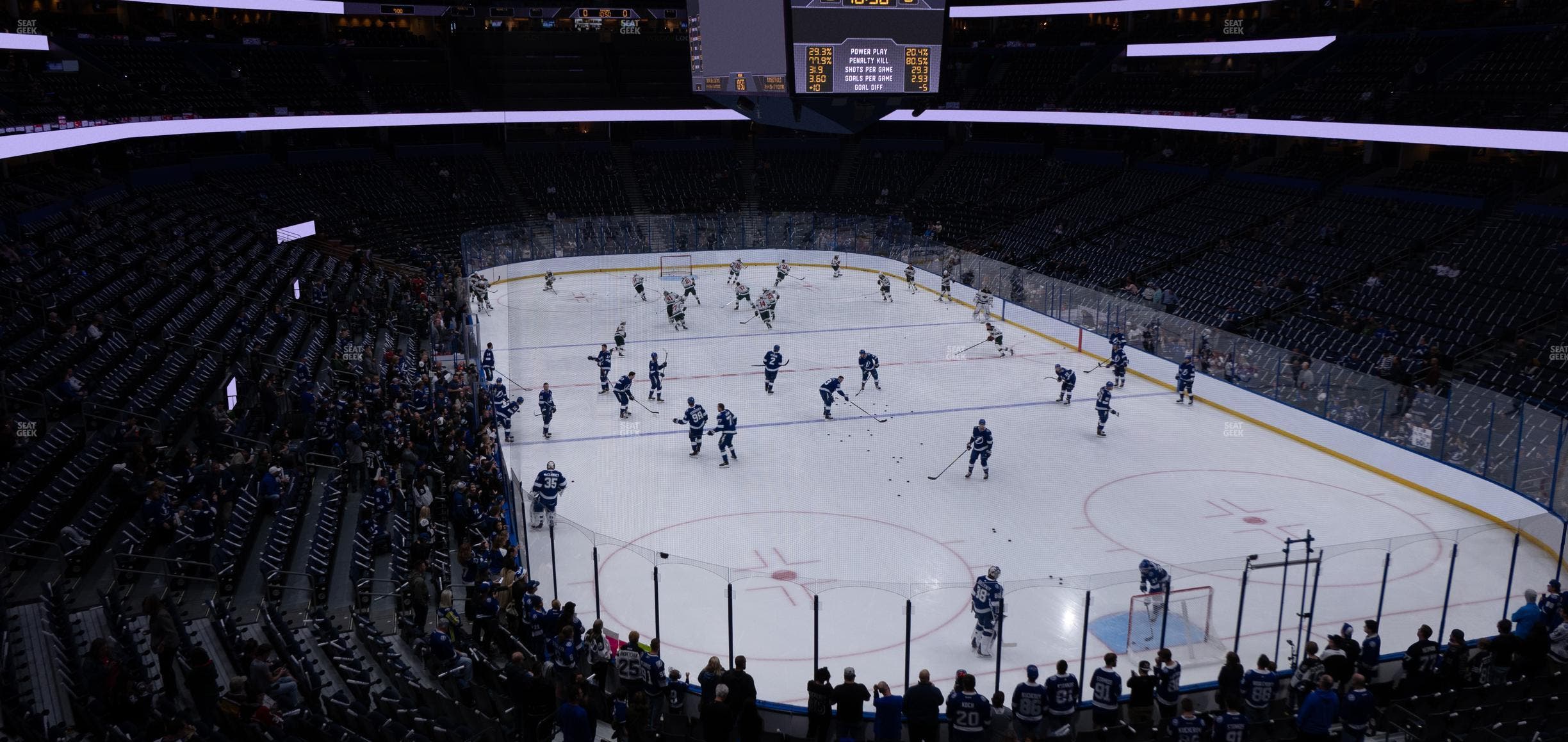 Benchmark International Arena - Section Club 6 Seat View