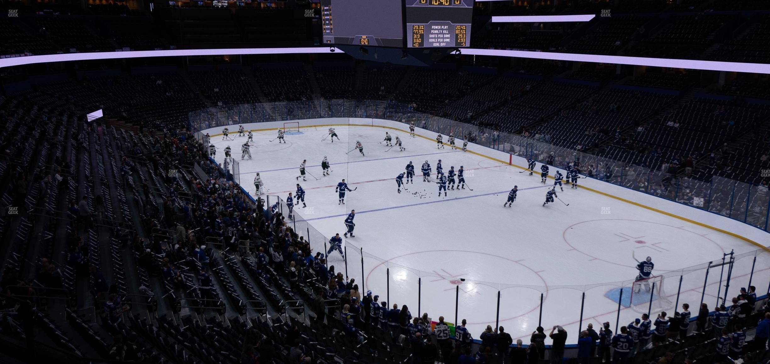 Benchmark International Arena - Section Club 7 Seat View