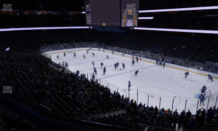 Benchmark International Arena - Section Club 8 Seat View