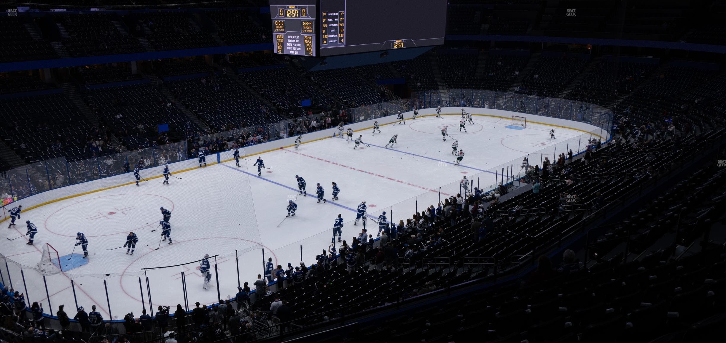 Benchmark International Arena - Section Club 9 Seat View