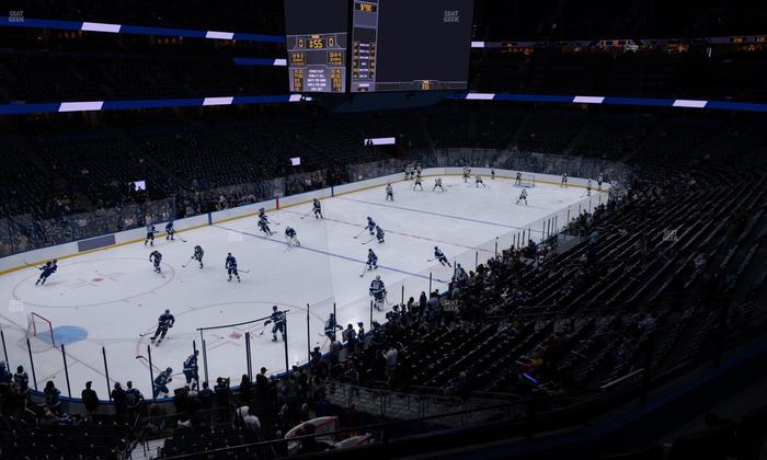 Benchmark International Arena - Section The Mark Club 1 Seat View