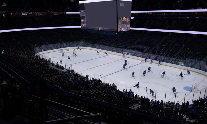 Benchmark International Arena - Section The Mark Club 18 Seat View