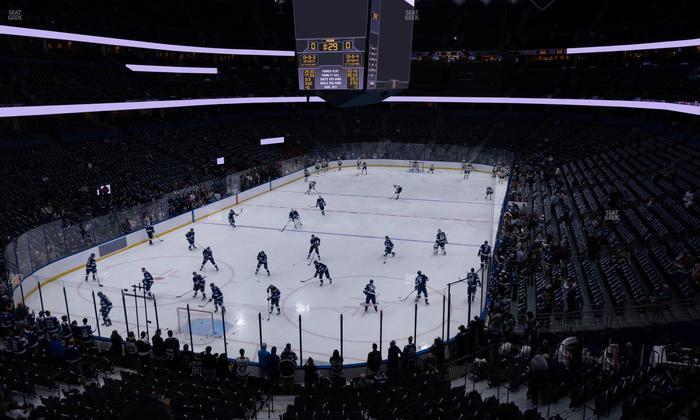 Benchmark International Arena - Section The Mark Club 3 Seat View