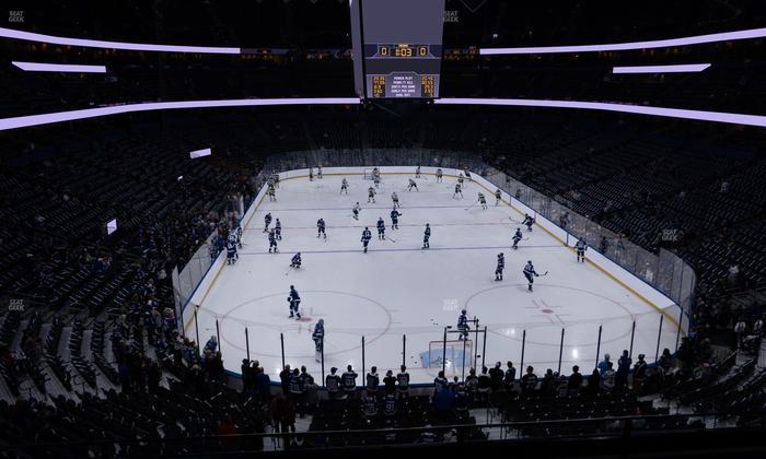 Benchmark International Arena - Section The Mark Club 5 Seat View