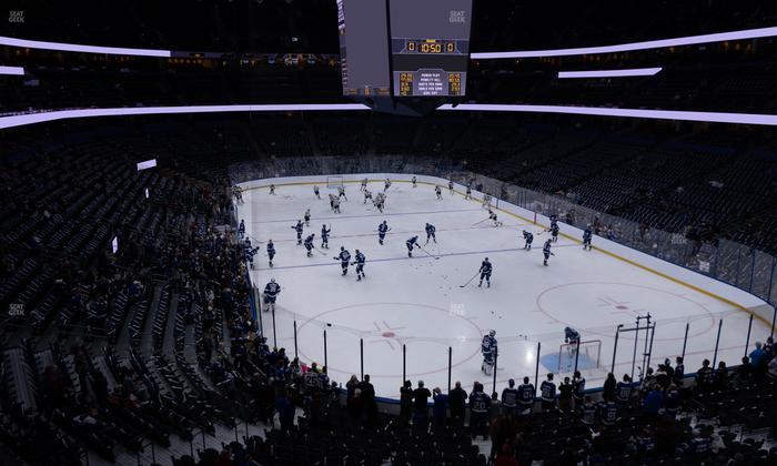 Benchmark International Arena - Section The Mark Club 6 Seat View