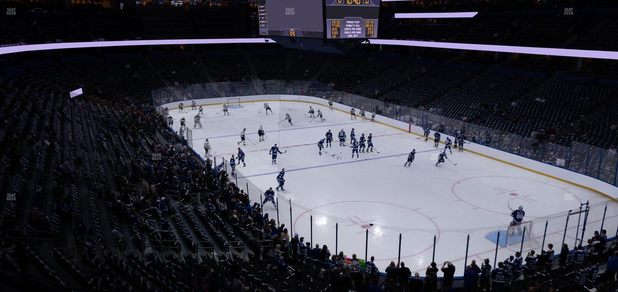 Benchmark International Arena - Section The Mark Club 7 Seat View