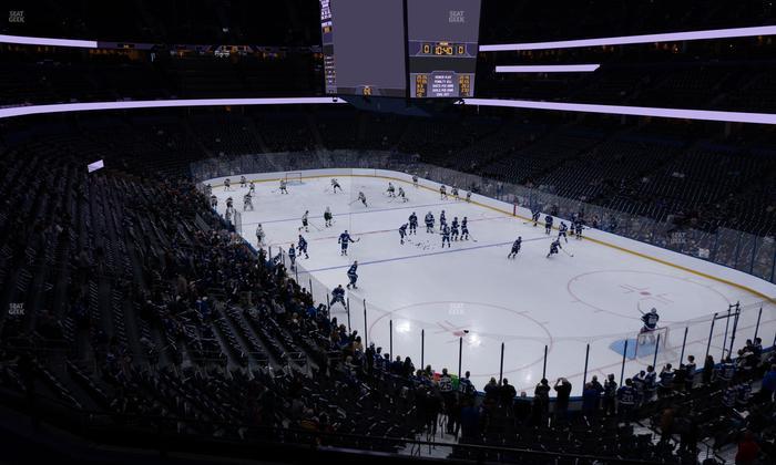 Benchmark International Arena - Section The Mark Club 7 Seat View