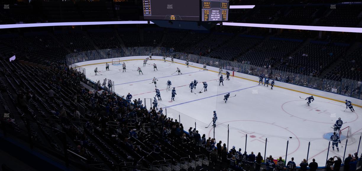 Benchmark International Arena - Section The Mark Club 8 Seat View