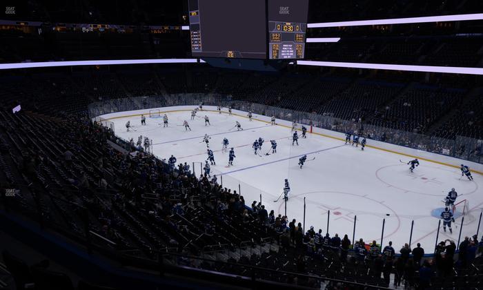 Benchmark International Arena - Section The Mark Club 8 Seat View