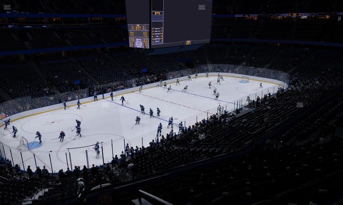 Benchmark International Arena - Section The Mark Club 9 Seat View