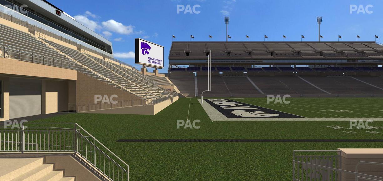Bill Snyder Family Stadium - Section 1 Seat View