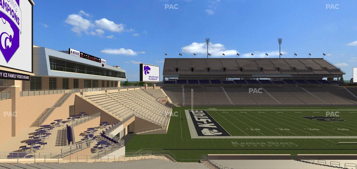 Bill Snyder Family Stadium - Section 1 Seat View