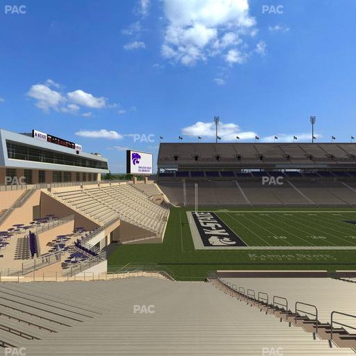 Bill Snyder Family Stadium - Section 1 Seat View