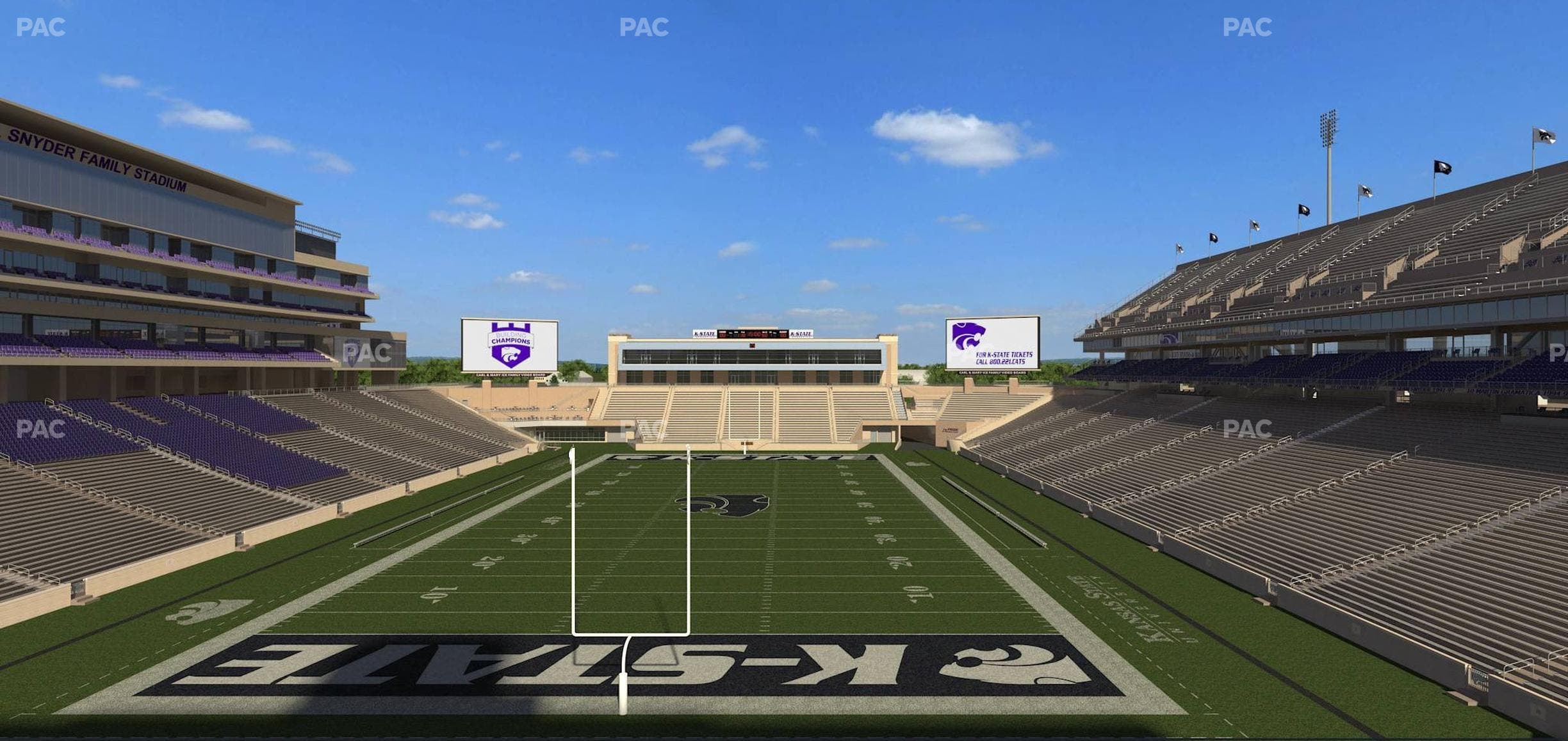 Bill Snyder Family Stadium - Section 105 Seat View