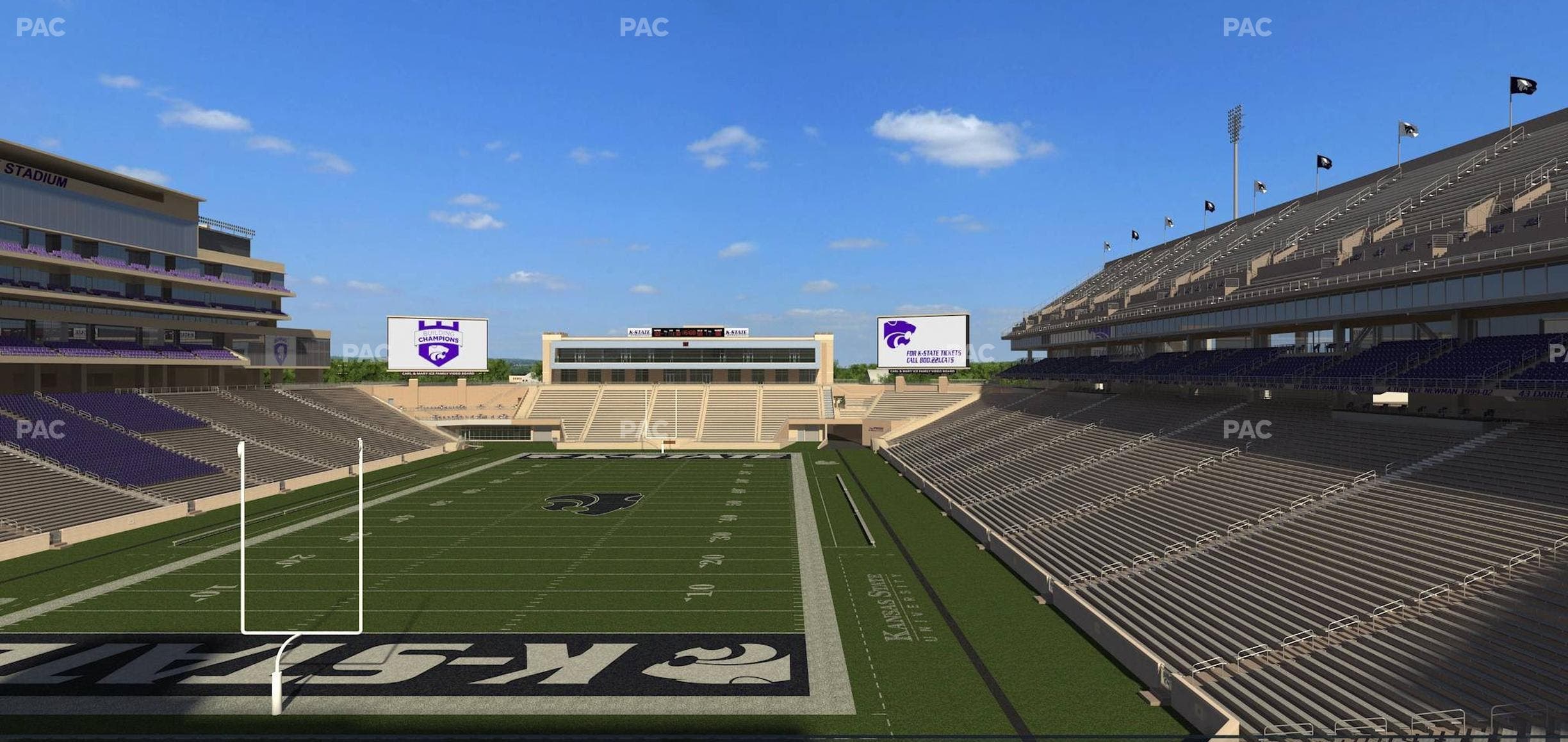 Bill Snyder Family Stadium - Section 107 Seat View