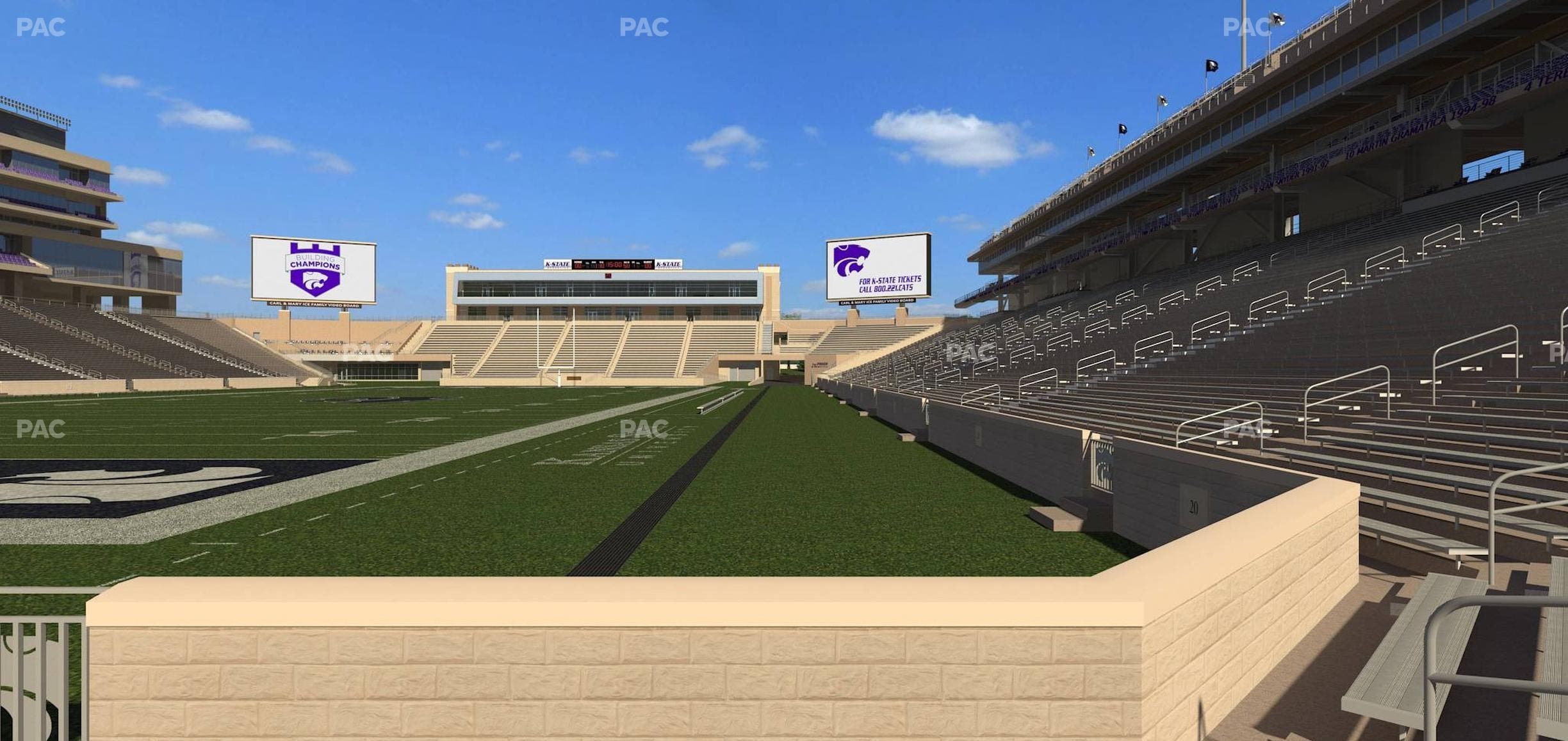 Bill Snyder Family Stadium - Section 17 Seat View