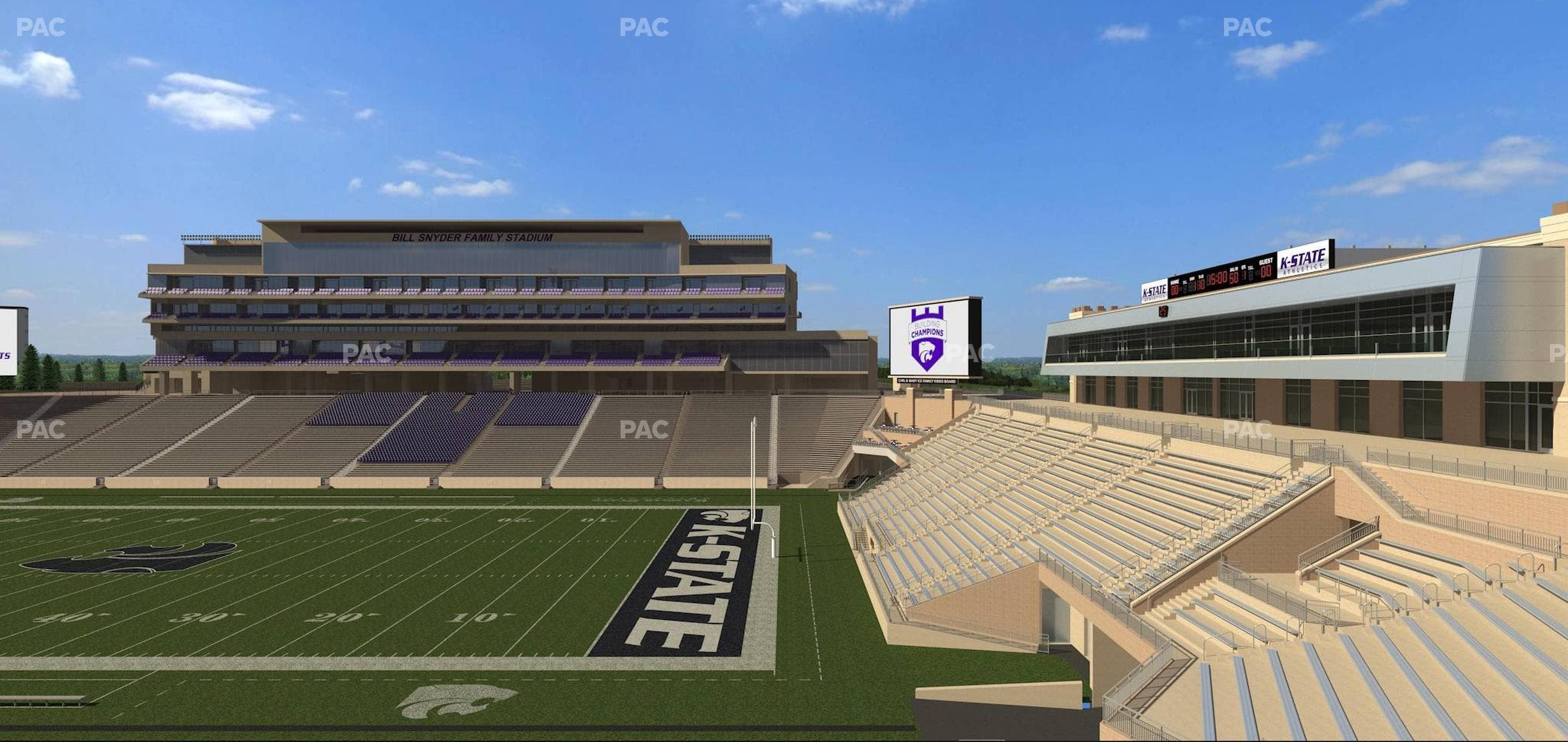 Bill Snyder Family Stadium - Section 233 Seat View