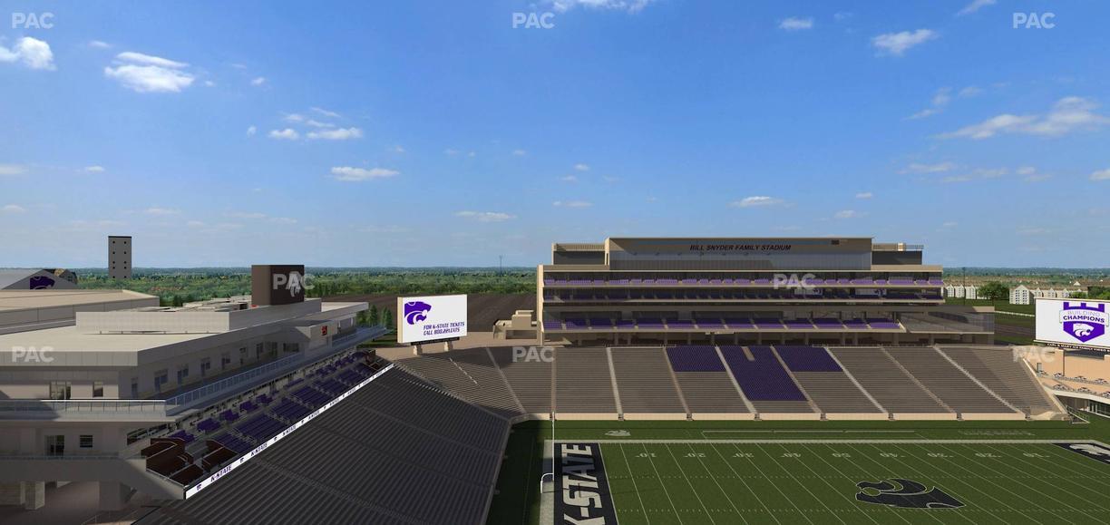 Bill Snyder Family Stadium - Section 421 Seat View
