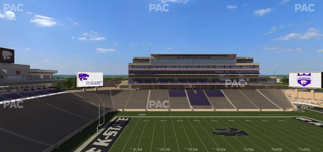 Bill Snyder Family Stadium - Section 423 Seat View