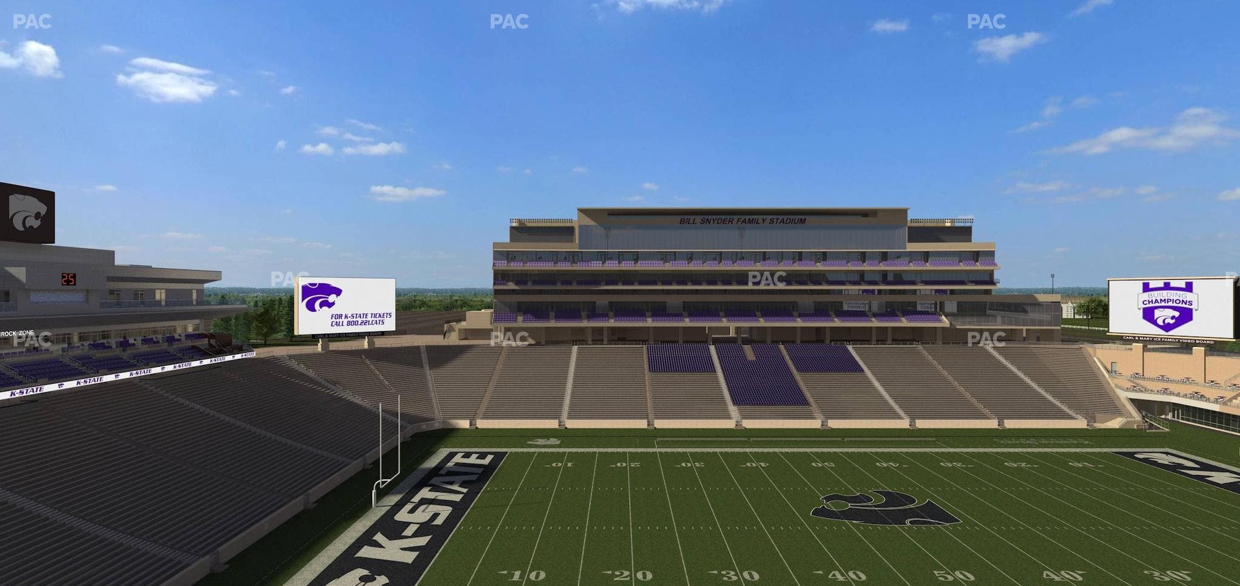 Bill Snyder Family Stadium - Section 423 Seat View