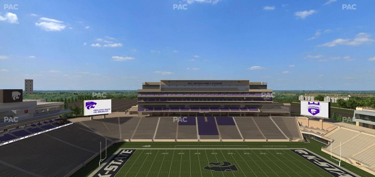 Bill Snyder Family Stadium - Section 424 Seat View
