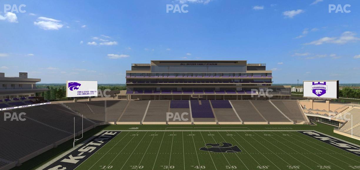 Bill Snyder Family Stadium - Section 424 Seat View